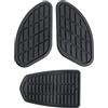 SGerste Moto Cafe Racer Serbatoio Trazione Pad Laterale Gas Serbatoio Ginocchio Grip Protector Serbatoio Carburante Adesivi Vintage Pannelli Laterali Nero