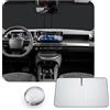 CDEFG [Aggiornamento] CDEFG Compatibile con Lancia Ypsilon 2024 2025 2026 Parasole Coperture Parabrezza Ombrellone Anteriore Parabrezza Auto Parasole Accessori