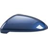 YSFIFHSKFH Calotta Specchietto Retrovisore Per VW Per Golf Per MK7 Per GTI Per E-Golf 2015-2019 Coperchio Specchietto Retrovisore Della Portiera Accessori Per Auto Calotta Specchio(Blu Sinistra)