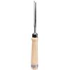 GZHXF Scalpello for legno semicircolare da 1/4 pezzi in acciaio al cromo vanadio, scalpello for lavorazione del legno da 8 mm, 12 mm, 18 mm, 25 mm