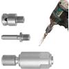Generico Adattatore per Chiave a Cricchetto,Kit di 3 per Conversione a Batteria | per Chiave e Trapano,per Taglio, Foratura, Ispezione, Riparazione, Montaggio in Officina