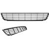 EASYSHOP24H Griglia Paraurti Anteriore Centrale Per Golf 6 MK6 VI da 2008 a 2012 Cornice Mostrina Inferiore Con Profilo Modanatura Cromata