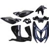 R4R T4TUNE 361250 KIT CARENE NERE NITRO, COMPATIBILE CON AEROX (7 PZ.)