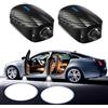 NewL 2x Logo personalizzato proiettore senza fili auto porta passo cortesia luci di benvenuto pozzanghera fantasma ombra luci LED - accettare logo personalizzato (logo personalizzato - ricaricabile)