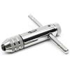 cskky Chiave a cricchetto regolabile con impugnatura a T in argento 5 pezzi M3-M8 3mm-8mm filettatura for vite a macchina tappo metrico maschio a forma di (5 pezzi-M3-M8) .oth