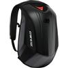 DAINESE - Zaino Moto D-Mach 2, Aerodinamico e Ergonomico, con Scomparti per Laptop e Scarpe, Cinghia Porta Casco, Zaino Moto Rigido Impermeabile da 22.2 L, Nero