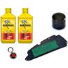 Generico Kit tagliando con olio XTC C60 10W-30 e filtri compatibili con Sh350 SH 350 abs/ADV 350 / Forza 350 2021 2022 2023 2024 2025
