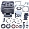 LIWaaGe For 034 036 MS360 MS340 MS340 360 Motosega Motore Cilindro Pistone Paraolio Candela Guarnizione Kit 48mm
