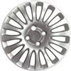 RYELDOM Set 4 Copricerchi 15 Pollici per Fiat Punto Evo dal 2009, Coppe Ruota Resistenti e Facili da Installare