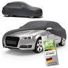 WALSER Premium Telo Copriauto da Interno Stretch Plus - Elasticizzato e Antipolvere, Morbido per Uso Interno, Copertura Protettiva per Auto Station Wagon, Misura 4, Antracite