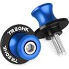 TREONK M8 Supporti per Forcellone, Posteriore Supporti Cavalletto Alluminio Coppia di Nottolini Alza Moto per Su&zu&ki GSXR600 GSXR750 GSX-R 1000 SV650 GSX-S GSX R GSXR 600 750 GSX-8S gsx8R