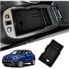 Ruiya Compatibile con Jeep Renegade BU 2015-2025 2026 Braccioli Portaoggetti Organizer, Console Centrale Portaoggetti Consolle Braccioli Vano Contenitore Portaoggetti Renegade Accessori