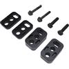 Tbest Sedile Anteriore Spacer Block Kit in Lega di Alluminio Reclinabile Ascensore di Ricambio per 3rd Gen 2022 2025 Conducente Passeggero Riser Sollevamento