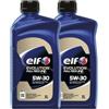 Charging Racer Olio motore ELF, EVOLUTION FULL-TECH FE 5W-30, 2 Litri: 2 bottiglie da 1L