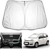 YEE PIN Panda - Parasole Auto Compatibile con Fiat Panda City Life/Hybrid/Cross 2021-2024 Pieghevole per Auto Parabrezza Protezione UV e Polvere