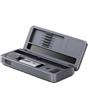 FACAIIO Stazione di saldatura portatile da 100 W HS-02A/02B - Alluminio CNC con schermo a colori da 0,96 pollici | Riscaldamento rapido PD/QC e scatola di immagazzinaggio sicura ESD (standard HS-02A)
