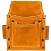 Genérico Strumenti In Pelle - Cinture Per Utensili A Vita 25 X 29 Cm | Cintura Con Fibbia E Fibbia Grande Tasca Per Chiodi, Per Costruttori, Falegnami, Giardiniere