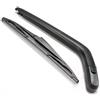 RTYBCDE Set di spazzole e braccio tergicristallo per lunotto posteriore per Toyota Yaris Vitz 1999-2000-2005, in gomma nera, accessorio per tergicristallo posteriore.