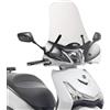 FAR 7057A A7057A|550 PARABREZZA VISIERA SCHERMO CUPOLINO PARAVENTO + ATTACCHI GIVI COMPATIBILE CON SYM HD 300 2020 MOTO SCOOTER