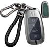 Rondrive Custodia per chiavi con telaio in metallo compatibile con DR4.0 DR5.0 DR6.0 per Chery Jaecoo 7 Jaecoo 8 Tiggo 8 Plus 8 Tiggo 7 Custodia protettiva per chiavi auto Etui Cover con portachiavi 4
