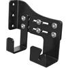 PawwJoy Holder Appendisega da Parete Struttura Ferrosa Gancio Regolabile per Motoseghe Attrezzi Ripostiglio Garage Officina Magazzino- Nero