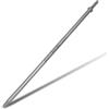 Monkey King Bar MonkeyKingBar - Scalpello pneumatico 3/8 x45,7 cm punta rotonda conico punzone e aria fredda scalpello, 0,401 pollici Shank Air Tool adatto per martello pneumatico
