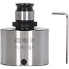 Lylithuif Filo Die Chuck Cambio rapido 19mm Diametro esterno Acciaio al carbonio GT12 M12 M14 per Tornio Maschiatura Foratura Fresatura Alesatrici (Denti fini)