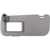 AJQBRMB Visiera Per Auto Per Toyota Per Auris Per Corolla 2007-2010 2011 2012 2013 Visiera Parasole Per Interni Auto Con Parasole A Specchio Lato Sinistro Destro Alette Parasole Interna(Grey Left)