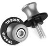 TREONK M8 Supporti Cavalletto Coppia di Nottolini Alza Moto per Moto Daytona 600 650 675 955i Scrambler 1200 XC Speed Four Speed Triple R Speed Twin 1200 Sprint GT RS Trident 660 TT600