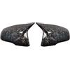 LIANGBAOS Calotte Degli Specchietti Per BMW Serie 1 2 F45 F40 Z4 G29 X1 F48 F49 X2 F39 Copertura Specchietto Retrovisore in Fibra di Carbonio Copertura Specchio(Forged grain)
