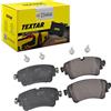 TEXTAR Kit pastiglie freni Posteriore predisposto per visualizzazione avviso usura con accessori 2230801 Compatibilità con AUDI A4 B9 Avant 8W5, 8WD Q5 FYB Q7 4MB A4 B9 Sedan 8W2, 8WC A5 Sportback F5A