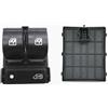 AYOK Pulsantiera Alzacristalli Per Fiat Per Ducato Per Kasten 250 Per Jumper Per Boxer 2006-2016 735421419 735487419 Finestra Elettrica Triplo Interruttore Di Pulsante Pulsanti Alzavetri (Colore : 1)