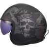 LS2, Casco Moto Jet SPITFIRE II WILLY Black Grey, XL