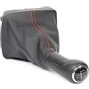 Viviance LHD Pomello Cambio Leva Leva Cambio Cuffia Cuffia compatibile con VW Polo 9N 9N2 GTI 2002-2009 - Rosso