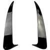 Asudaro Diffusore Per Paraurti Posteriore Per Auto,Asudaro Labbro Divisore Paraurti Parte Posteriore Auto Spoiler Canard Alette Splitter Compatibile Con M*E*R*C*E*D*E*S Classe C W205