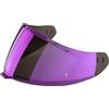 EXOCOM Visiera Specchiata viola Scorpion EXO-GT SP Air/EXO-530i Air/EXO-530 Air/EXO-1500 Air - KDS-F-03 Originale con Trattamento Antigraffio, Anti-UV e Predisposizione Pinlock MaxVision