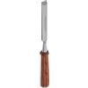 Uonlytech Scalpello per Intaglio Legno a Punta Piatta da 19 MM con Impugnatura Passante in Acciaio Utensile Professionale per Lavorazione e Scultura Artigianale del Legno con Scatola