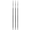 HERCHR 3PCS 3/16in 4.8mm Lima Rotonda per Motosega, Lima per Affilare la Catena per Motosega Strumento per Affilare la a Catena per la Lavorazione del Legno, Affilatrice per Cuscinetti