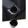 YEE PIN Portabevande sul sedile posteriore, compatibile con BYD Dolphin EV 2023-2026, in gomma morbida TPE, per sedile posteriore, per accessori Dolphin EV (non per Dolphin Surf!)