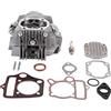 WOOSTAR Testata Completa del Cilindro Sostituzione per Motore Cinese 4 Tempi 110cc ATV Go Kart Dirt Bike