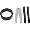 Akozon Kit di Attrezzi per Compressore per Molle Forcella per Moto Set di Attrezzi per Compressore per Molle Forcella per Moto 6061 Kit di Servizio per Molle Elicoidali in Alluminio per