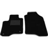 Somer Car Kit Tappetini Auto SOLO ANTERIORI 2pz compatibili con Fiat Panda 2012-2025 | Set 2 tappeti anteriori su misura in moquette