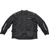 Modeka Varus Plus impermeabile Giacca tessile moto, nero, 12XL