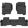 IMJ-Global Tappetini Auto Gomma ProLine 3D su Misura Compatibili con Land Rover Discovery IV 2009-2016, Set Completo di Tappeti Auto TPE per Migliorare Look e Sportività