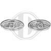 in.pro. in.pro Citroen C2 C3 C5 Xsara frecce laterali cromate, anche Peugeot 206 307 406 407