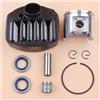 DORFEY Kit guarnizioni olio filtro aria cuscinetto anello pistone da 47 mm adatto for H-u-s-q-v-a-r-n-a 357 359 357XP for motoseghe JONSERED 2159 CS2156 CS2159 537 15 73-02