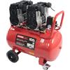 MADER POWER TOOLS Compressore Aria Monobloco, 100L, 6HP, 4 Teste, 2 Motori, 09379