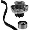 metelligroup 30-1030-2 Kit distribuzione con pompa acqua, composto da galoppino, Cinghia di distribuzione e tenditore, Pezzo di Ricambio per Auto, Ricambio automobile