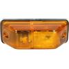 HELLA 2BM 006 692-017 Indicatore direzione supplementare - Lampadine - 12/24V - Montaggio, esterno - Colore diffusore luce: giallo - Sx/Attacco laterale