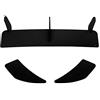 Shovelmty Per Golf 7R Golf 7 R 2013-2016 - Diffusore per paraurti posteriore, spoiler